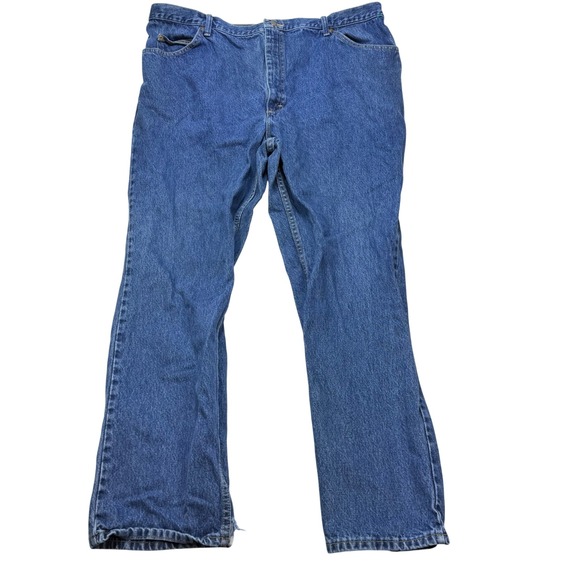 Lee Jeans mens 44X32‎ regular fit Bootcut Denim Blue Classic Style Size 42x31 - Picture 1 of 10